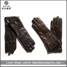 Las señoras ZF5566 visten nuevos guantes de la mano del invierno de la manera